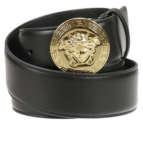 versace round belt|Versace men's belts on clearance.